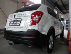 Фаркоп SsangYong Korando 10- знімний автомат