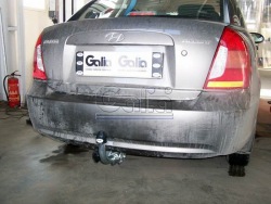 Фаркоп Hyundai Accent 2006- швидкознімний